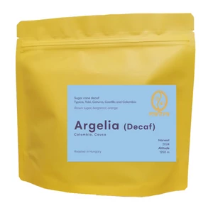 Argelia koffeinmentes szemeskávé Kolumbiából, 250 g Argelia koffeinmentes szemeskávé Kolumbiából, 250 g