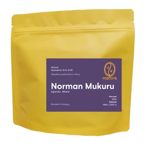 Norman Mukuru, Uganda, Szemes kávé 250 g