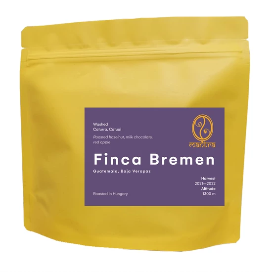 Finca Bremen szemeskávé Guatemalából 250 g