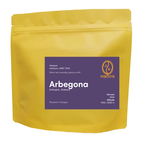 Arbegona, Etiópia, Szemes kávé 250 g