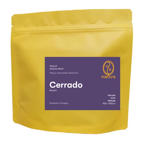 Cerrado szemeskávé Braziliából 250 g