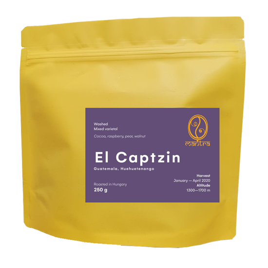 El Captzin szemeskávé Guatemalából, 250 g