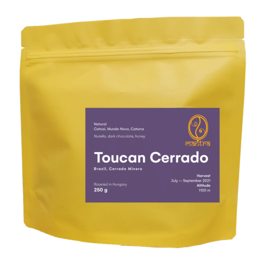 Toucan Cerrado szemeskávé Brazíliából, 1000g